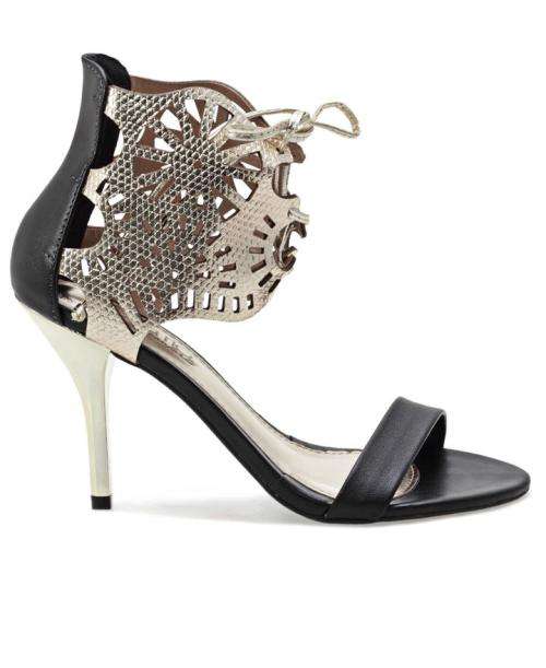 Conforto Stiletto High Heel Black