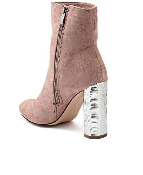 Monaco Boot Block Heel Mink