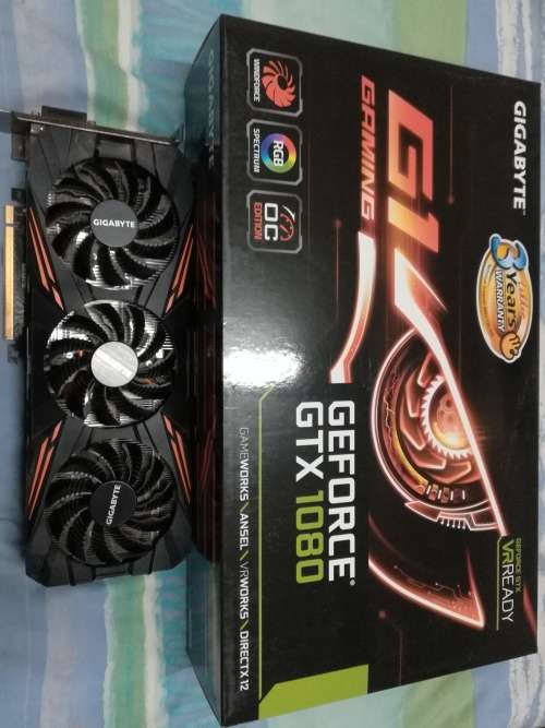Gigabyte GeForce GTX 1080 G1 Gaming Edition Graphics Card
