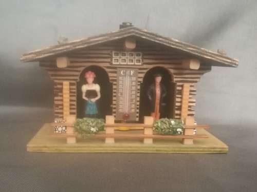Black Forest Weather House Themometer