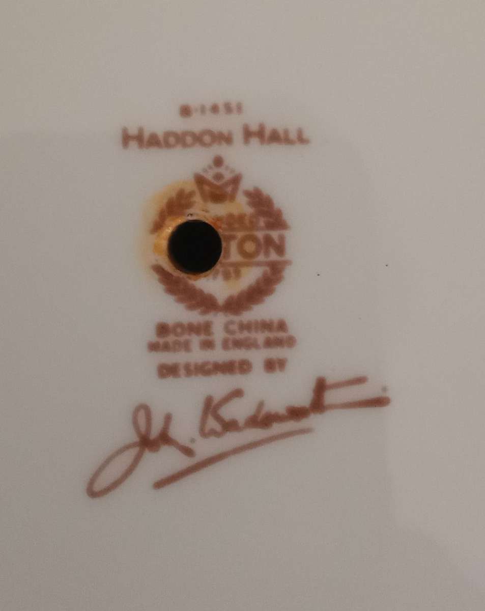 Minton  Haddon Hall Three Tier Cake Stand