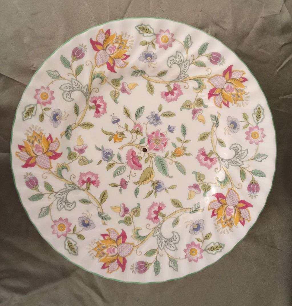 Minton  Haddon Hall Three Tier Cake Stand