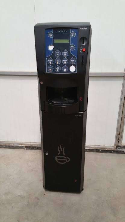 Guaranteed Money Maker, Azkoyen Coffee Vending Machine, with over 10 variety of hot drinks