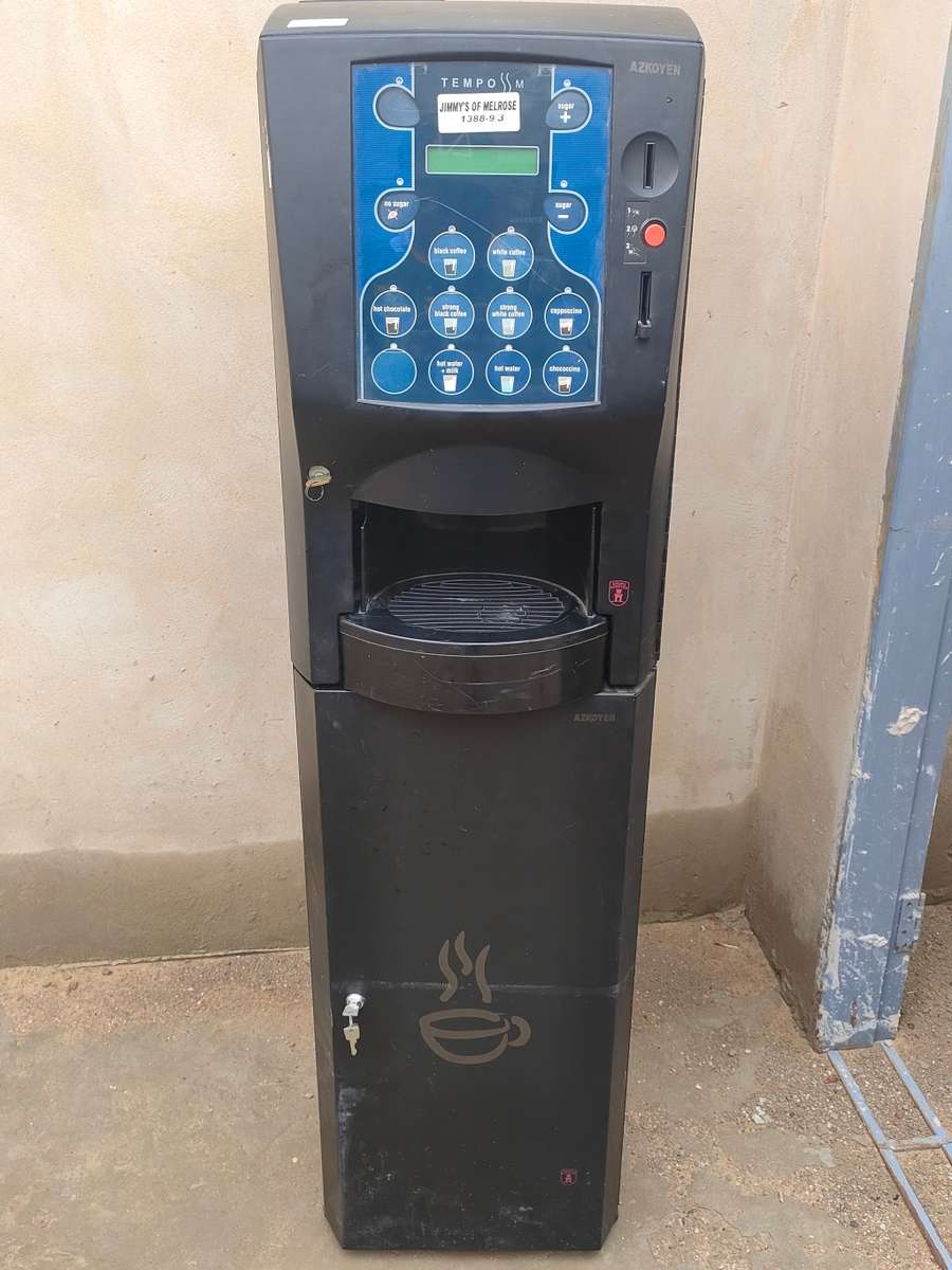 Guaranteed Money Maker, Azkoyen Coffee Vending Machine, with over 10 variety of hot drinks