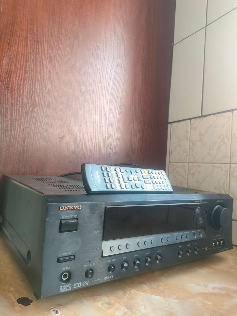 Monster Onkyo SR-TX503E 7.1 CHANNEL AMPLIFIER, FOR THOSE WITH REFINED MUSIC TASTE, WITH REMOTE