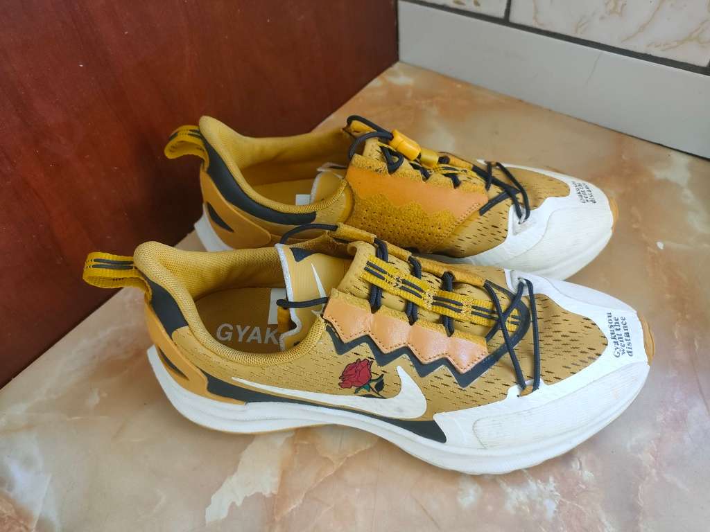 NIKE x Gyakusou Zoom Pegasus 36 Trail Running Shoe Yellow CD0383-700 limited edition