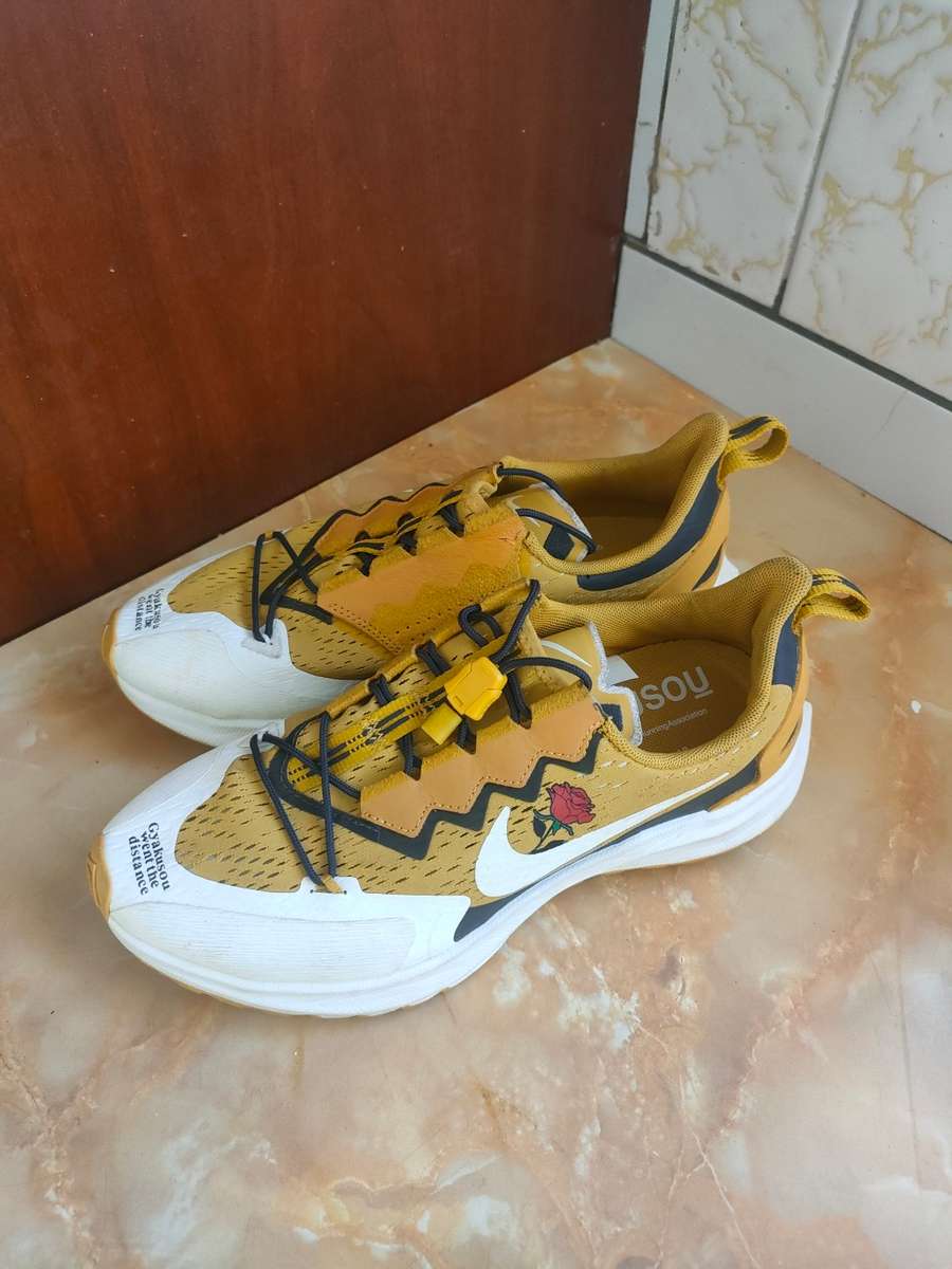 NIKE x Gyakusou Zoom Pegasus 36 Trail Running Shoe Yellow CD0383-700 limited edition