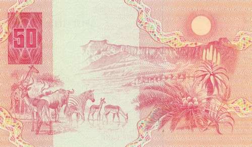 GPC de Kock 3rd issue R50 Uncirculated. Prefix AP. A/E