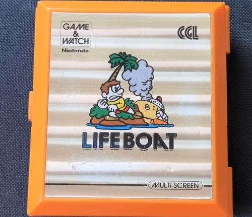 Nintendo Game and watch. Lifeboat. Multiscreen. Very Good Condition. Relisted due to non payment