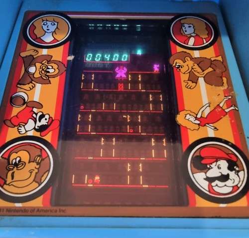 Nintendo Donkey Kong Mini Arcade Game. 1981. Good working condition