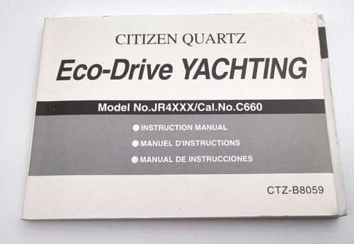 Citizen Eco-Drive Sailhawk Yaghting Wacth. Mint Condition!