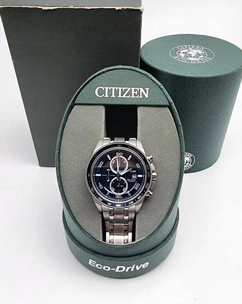 Citizen Ecoo Drive Titanium. With box and booklet.