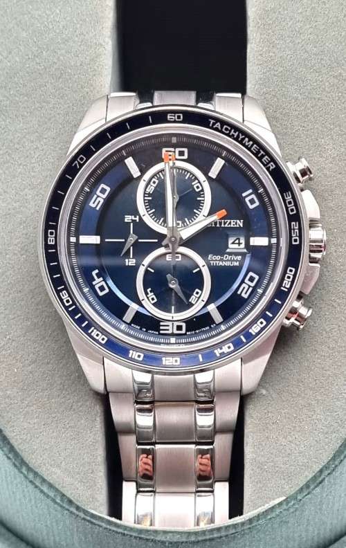 Citizen Ecoo Drive Titanium. With box and booklet.