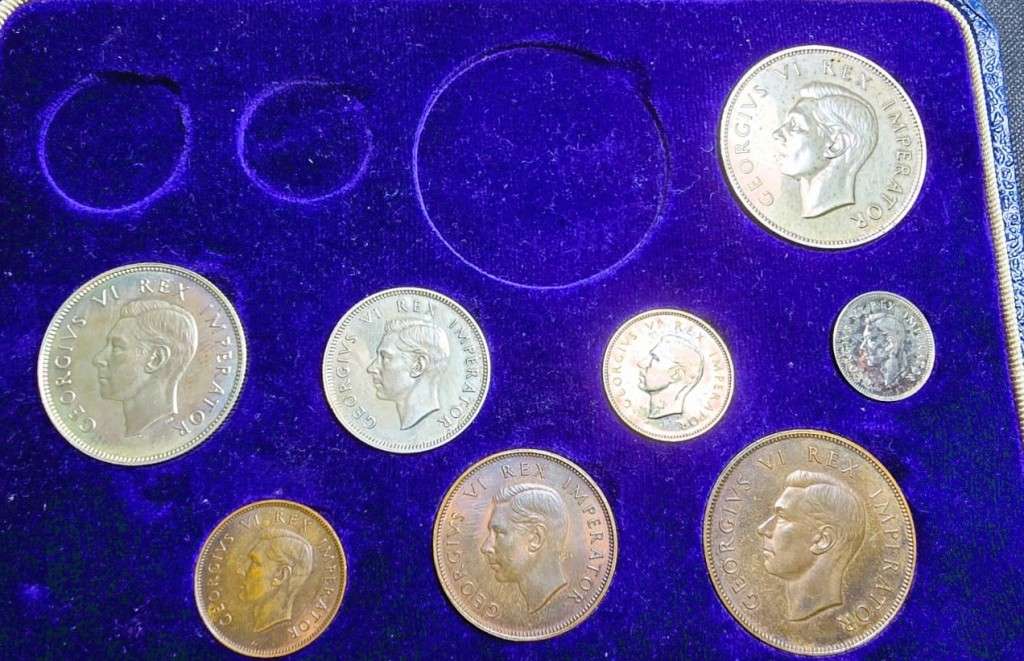 1947 SA Union Partial Proof Set