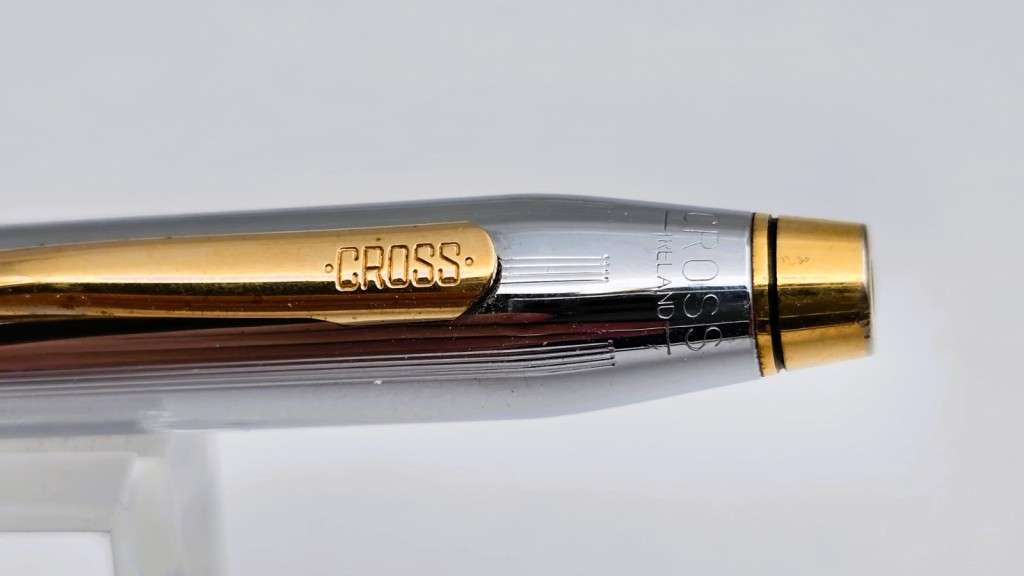 Vintage Cross Chrome Fountain Pen. Stunning Condition!