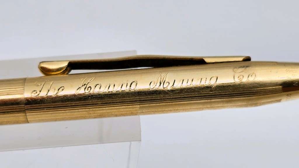 Vintage Cross Ballpoint Pen. With Inscription.