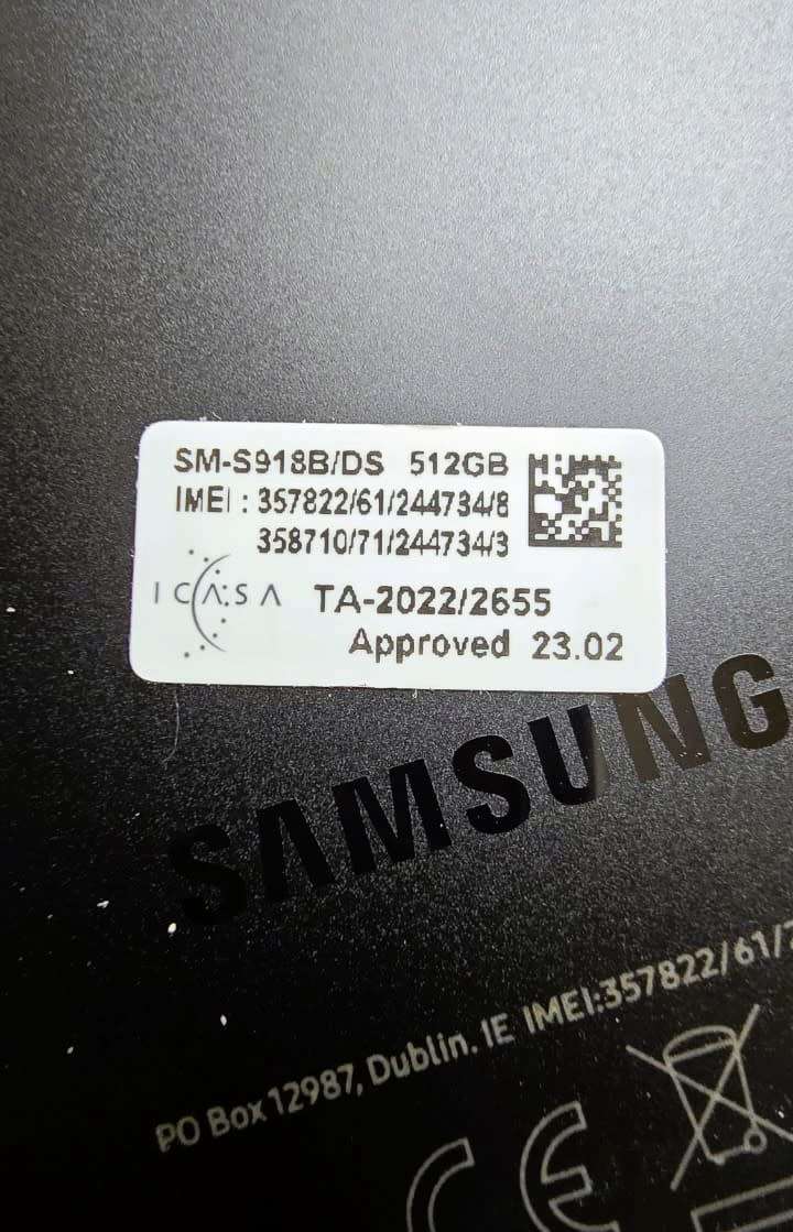 Samsung S23 Ultra. With Original Box.