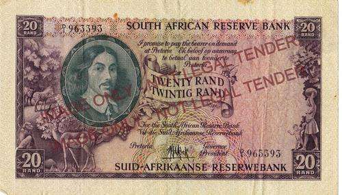 MH de Kock R20. Eng/Afr.