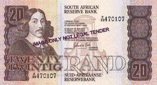GPC DE KOCK 3RD ISSUE R20 REPLACEMENT NOTE Z33 UNC.