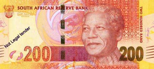 G Marcus 2nd Issue R200 AA UNC number 1012000