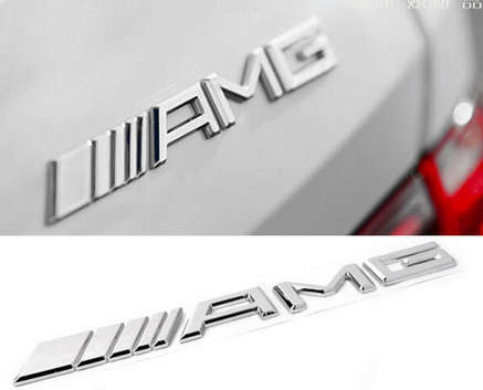 NEW Style Mercedes Benz AMG Badge/emblem/decal/logo, Chrome finish, High quality, R150 each
