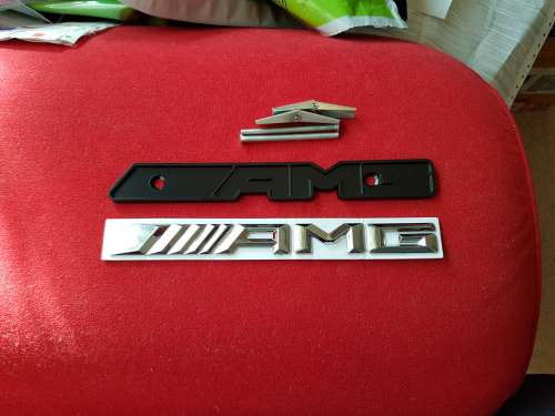 NEW Mercedes Benz AMG 3D Grill Grille Badge emblem decal logo, High quality, R150 each