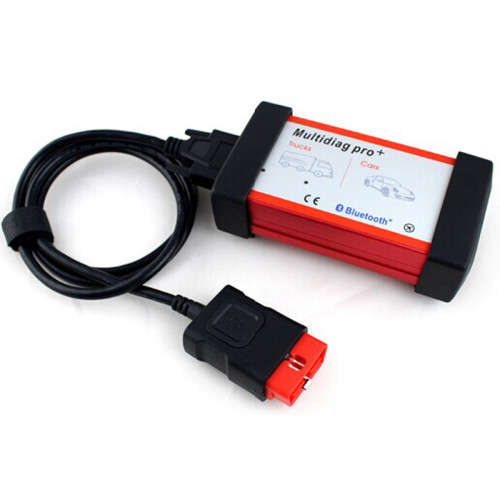 New Design Bluetooth MULTIDIAG PRO+ OBD2 Diagnostic Tool for Cars Trucks + Plastic Case 2015.3 R1699