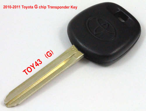 Toyota G Chip Transponder Key, Toy43 Blade, Brand New, R200 each