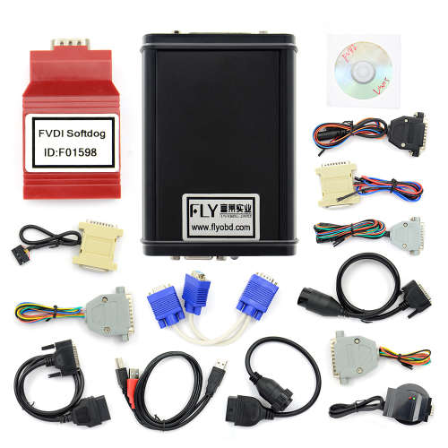 Original FLY FVDI Abrites Commander Full Version v2015, 18 Softwares, Online updates, R6499