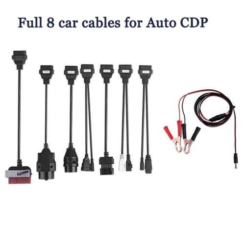 8 Piece Car Cable Adapter Set for Delphi Tool