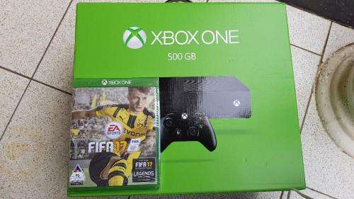 Brand New XBOX ONE 500GB Console + Sealed FIFA 17 Game, R3299