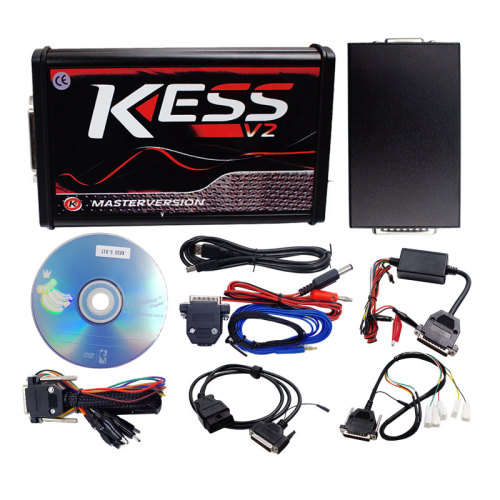 Red PCB Kess V5.017 Ecu Programming Tool, EU Online Version, Software V2.23, R2799