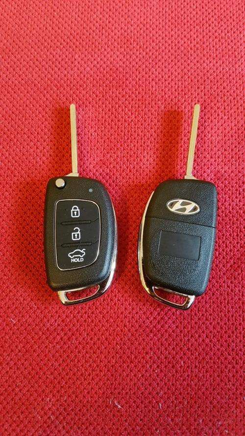 Hyundai 3 Button Flip Shell Case Housing, Brand New, R130 each