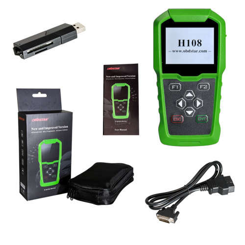 OBDSTAR H108 PSA Programmer All Key Lost Pin Code Reader Cluster Calibrate for Peugeot/Citroen/DS