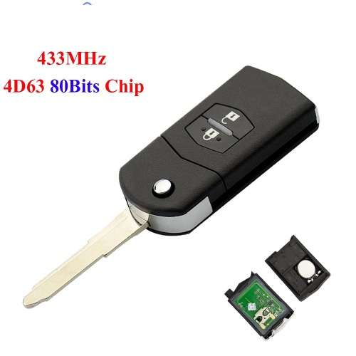 Mazda 2 Button Remote Flip Key