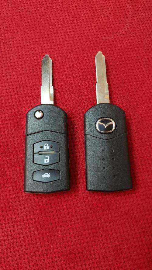 MAZDA 3 Button Flip Key Replacement Case Shell Fob
