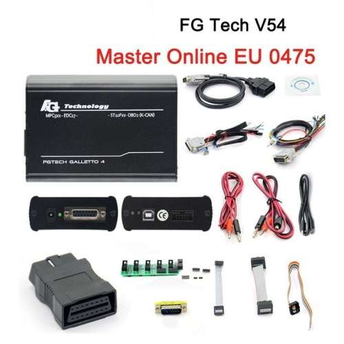 Fgtech Galletto 4 Master V54 Online EU Version Firmware 0475 OBD2 Ecu Chip Tuning Programming Tool