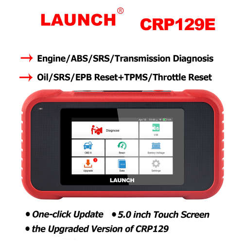 Original Launch CRP129E OBD2 Car Diagnostic Tool Engine ABS SRS AT plus 5 Special Functions, R4799