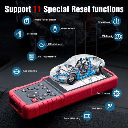 Original LAUNCH CRP429C Auto Diagnostic Tool for Engine/ABS/SRS/AT plus 11 Service Functions, R5899