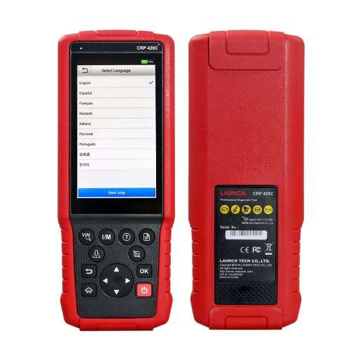 Original LAUNCH CRP429C Auto Diagnostic Tool for Engine/ABS/SRS/AT plus 11 Service Functions, R5899