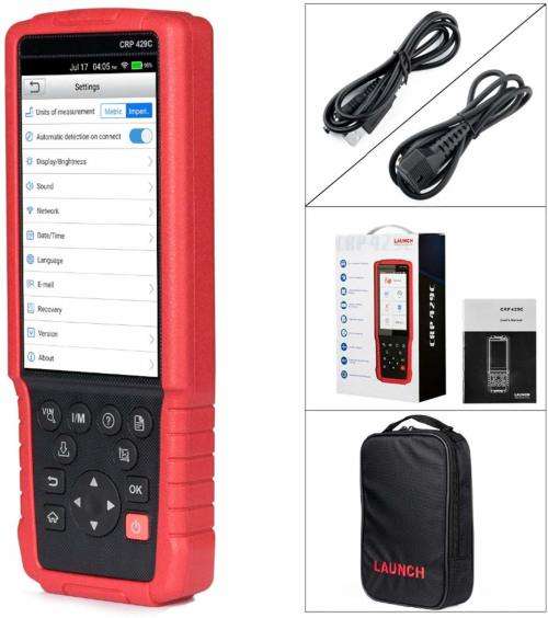 Original LAUNCH CRP429C Auto Diagnostic Tool for Engine/ABS/SRS/AT plus 11 Service Functions, R5899