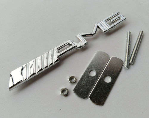 Mercedes Benz AMG 3D Metal Grill Badge/emblem/decal/logo, High quality, R120 each