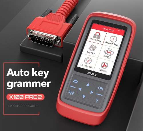 Original Xtool X100 PRO2 OBD2 Auto Key Programmer/Diagnostic Tool with EEPROM Adapter, R5999