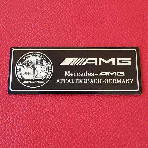Black  AMG Affalterbach Germany Special Edition  Fender Badge