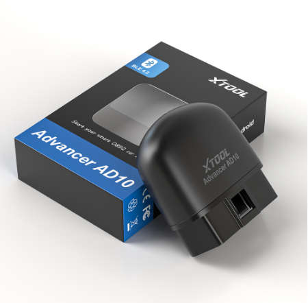 NEW XTOOL AD10 Advancer Bluetooth ELM327 OBD2 Diagnostic Scanner Tool Android/IOS 12V Vehicles R399