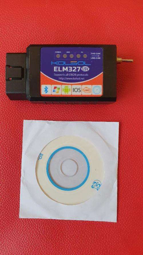 ELM327 Bluetooth OBD2 Scanner V1.5 with Switch modified for Forscan CH340+25K80 Chip HS-CAN / MS-CAN