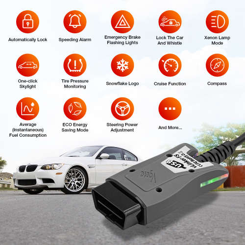 Vgate vLinker FS USB OBDII Diagnostic Tool Interface for FORScan for Ford Mazda HS/MS-CAN Auto, R999