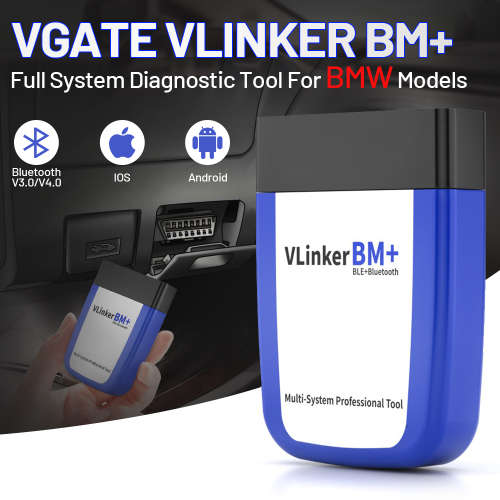 VGate VLinker BM+ OBD2 Bluetooth 4.0 Bimmercode Dongle