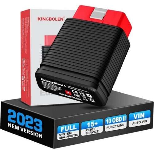 KINGBOLEN Ediag Mini OBD2 Scanner Bluetooth All System Auto Diagnostic Tool, 15 Special Functions