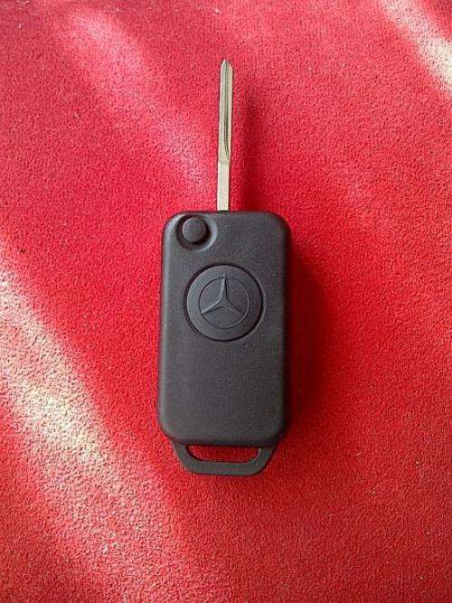 Mercedes 1 Button Flip Key Case/Shell/Fob HU64, High quality, R180